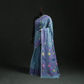 Silk Cotton Dhakai Jamdani Saree 02