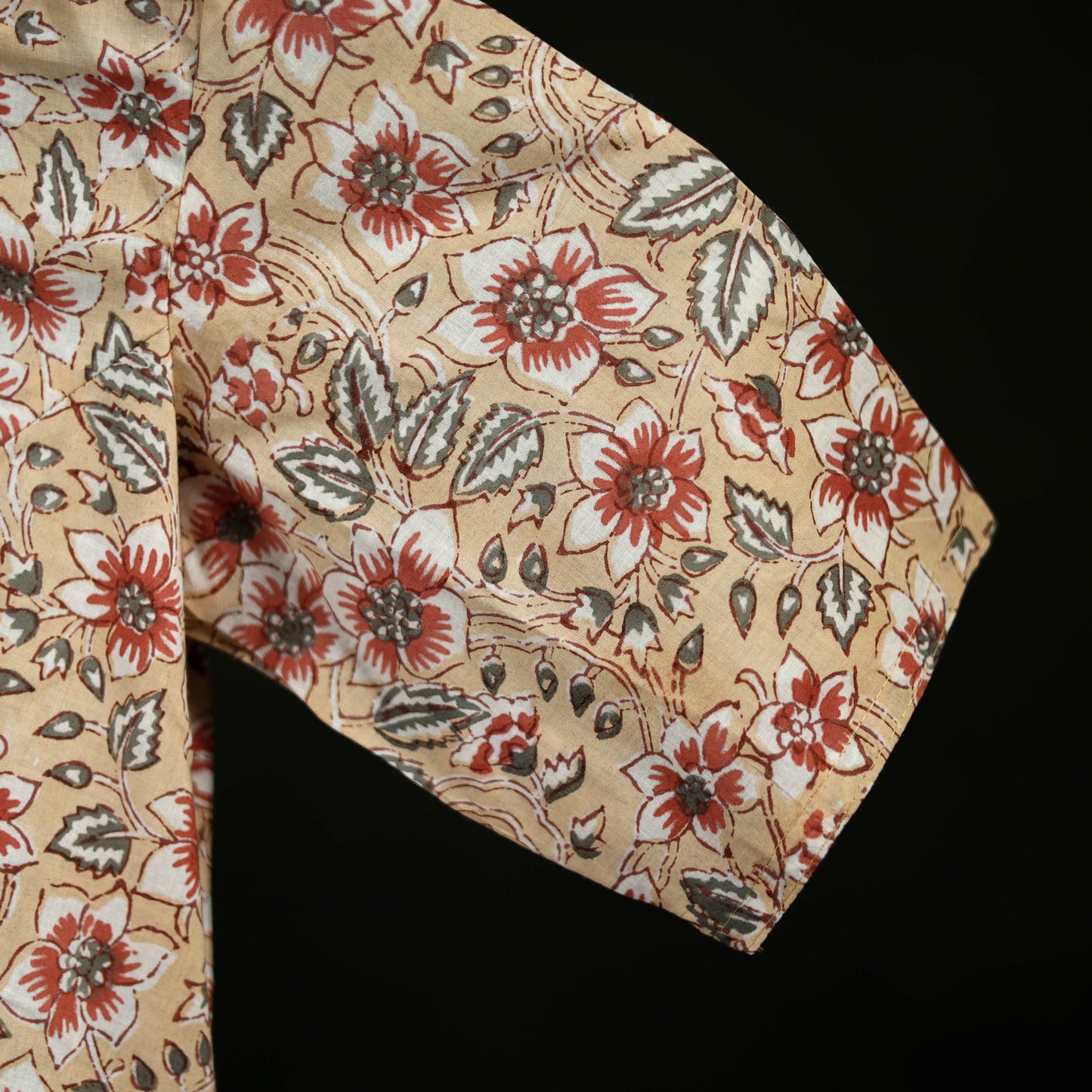 Sanganeri Hand Block Print Cotton Readymade Blouse 12