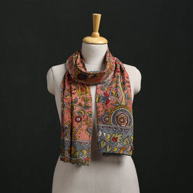 Kalamkari Handpainted Cotton Stole 36