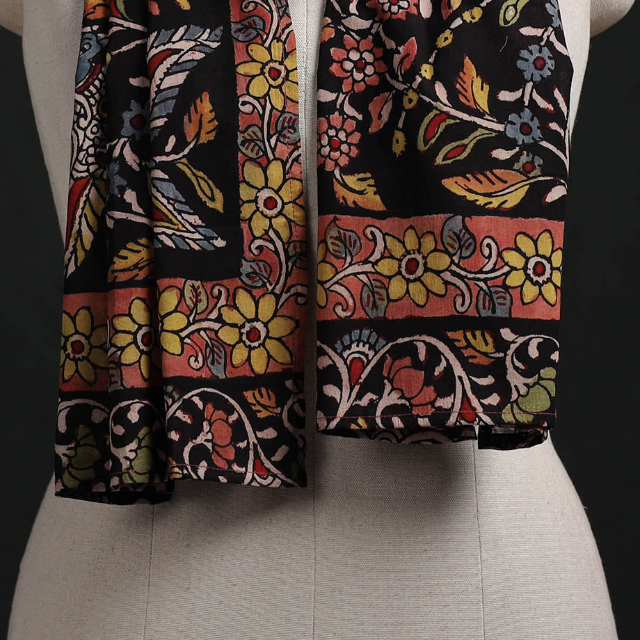 Kalamkari Handpainted Cotton Stole 37