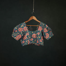 Sanganeri Hand Block Print Cotton Readymade Blouse 08