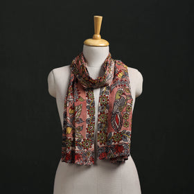 Kalamkari Handpainted Cotton Stole 38