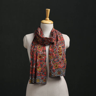 Kalamkari Handpainted Cotton Stole 39