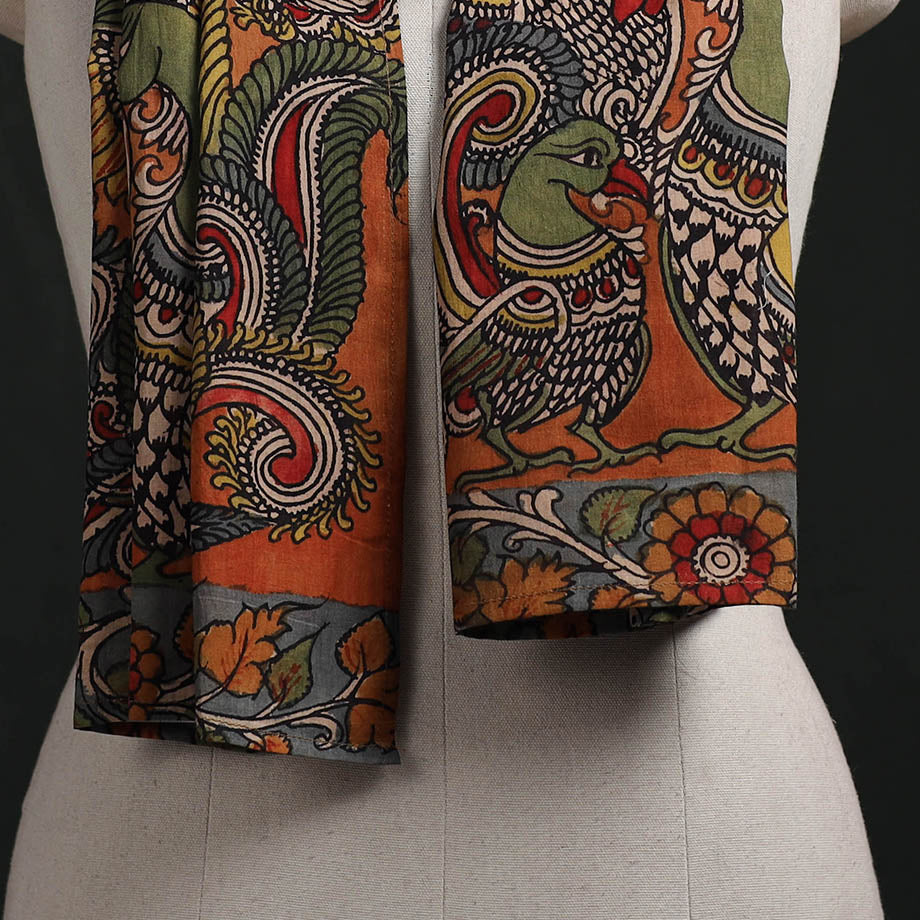 Kalamkari Handpainted Cotton Stole 41