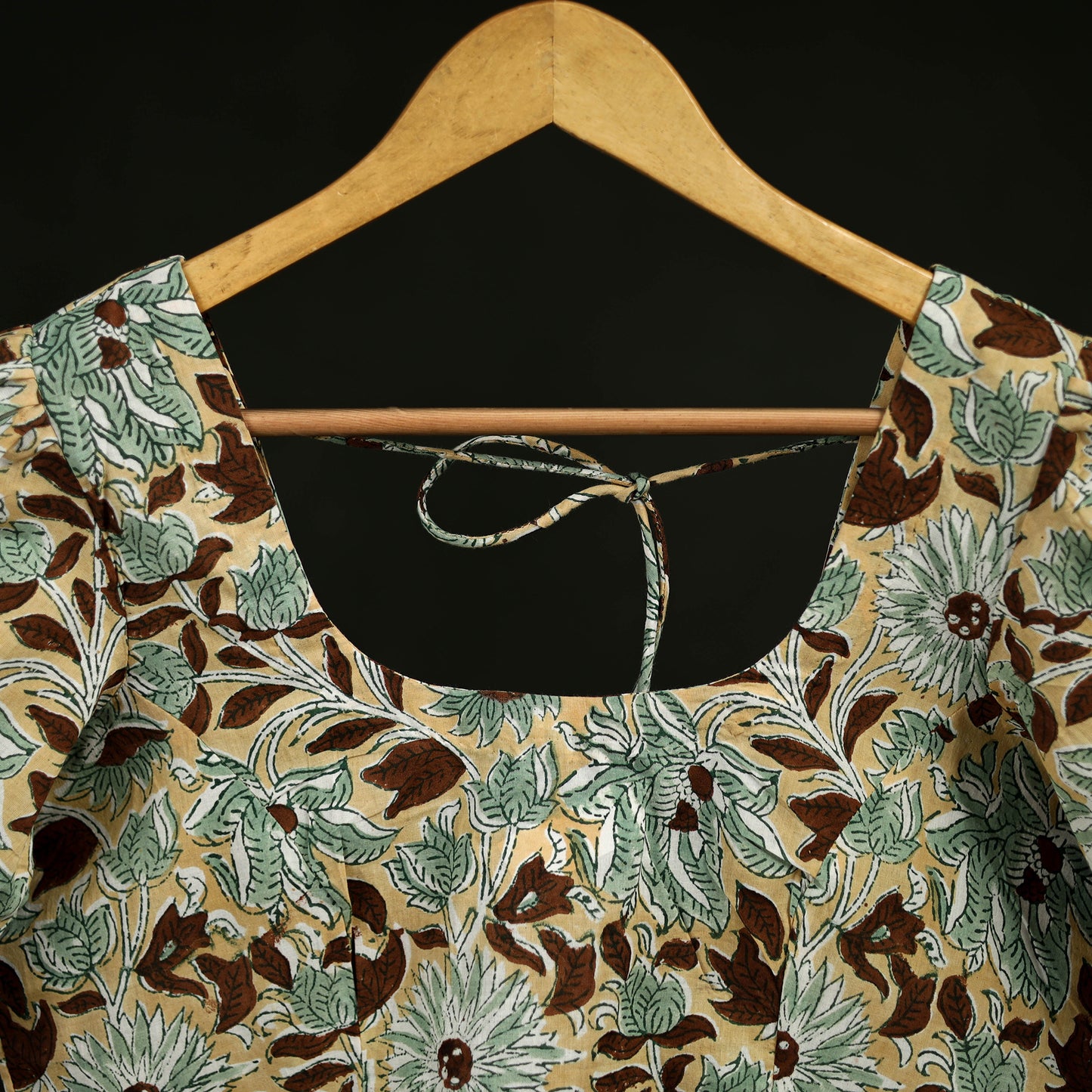 Sanganeri Hand Block Print Cotton Readymade Blouse 10