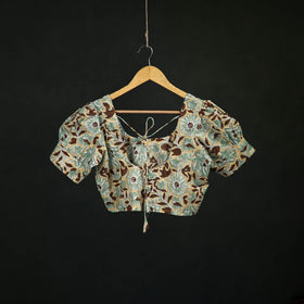 Sanganeri Hand Block Print Cotton Readymade Blouse 10