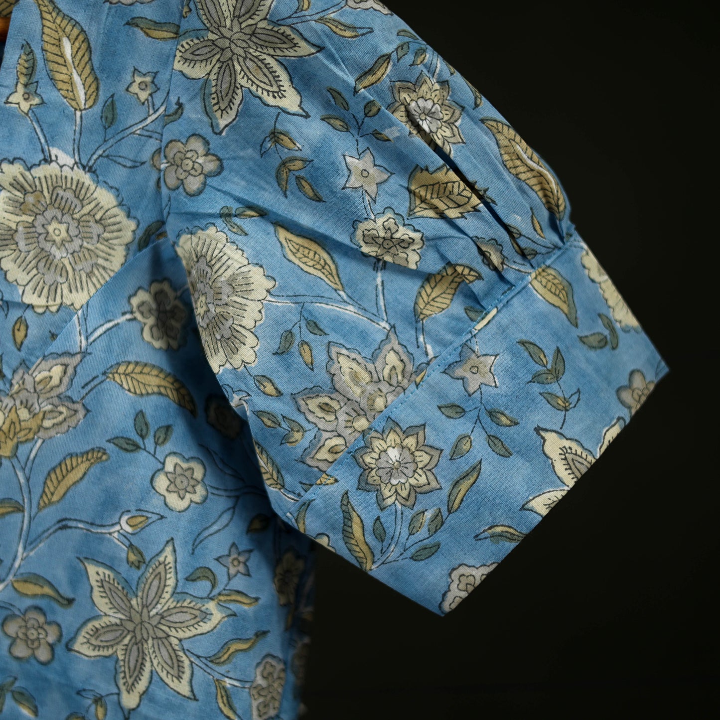 Sanganeri Hand Block Print Cotton Readymade Blouse 09