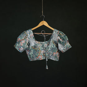 Sanganeri Hand Block Print Cotton Readymade Blouse 07