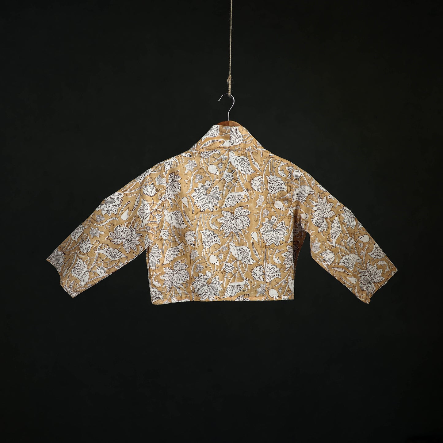 Sanganeri Hand Block Print Cotton Readymade Blouse 03