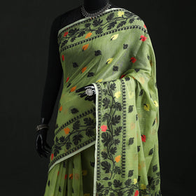 Silk Cotton Dhakai Jamdani Saree 09