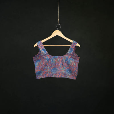 Sanganeri Hand Block Print Cotton Readymade Blouse 16