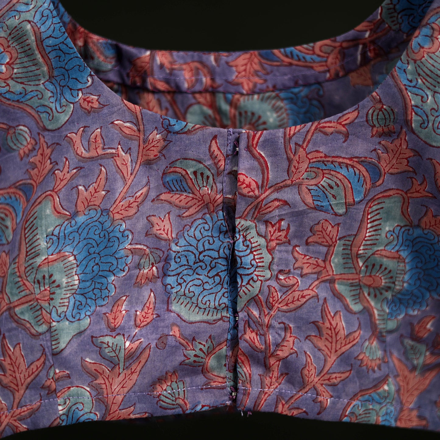 Sanganeri Hand Block Print Cotton Readymade Blouse 16