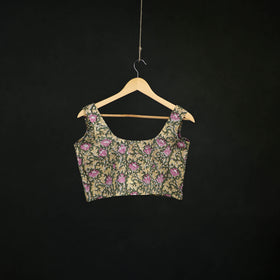 Sanganeri Hand Block Print Cotton Readymade Blouse 17