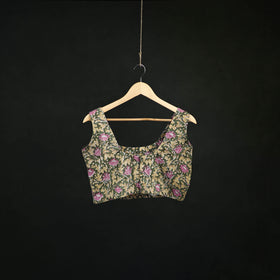 Sanganeri Hand Block Print Cotton Readymade Blouse 17