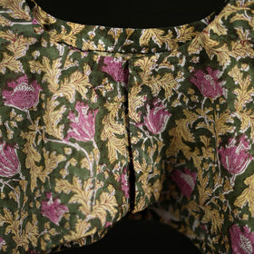 Sanganeri Hand Block Print Cotton Readymade Blouse 17