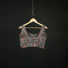 Sanganeri Hand Block Print Cotton Readymade Blouse 19