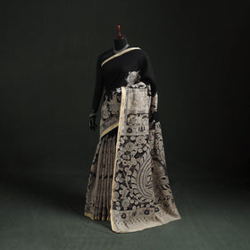 Kota Doria Cotton Printed Kalamkari Saree 01