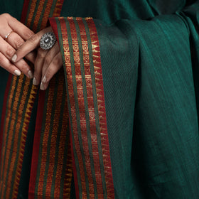 Green - Dharwad Cotton Kurta with Palazzo & Dupatta Set
