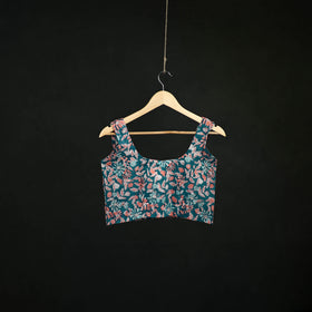 Sanganeri Hand Block Print Cotton Readymade Blouse 18