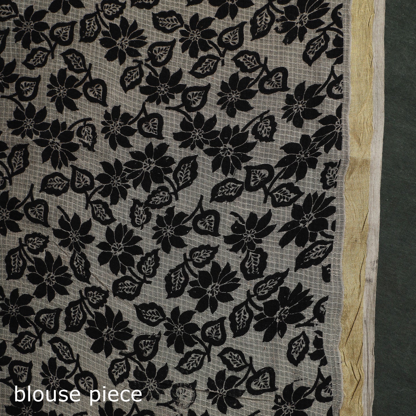 Kota Doria Cotton Printed Kalamkari Saree 01