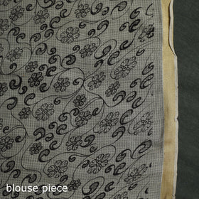 Kota Doria Cotton Printed Kalamkari Saree 03
