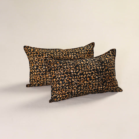 Batik Hand Block Print Pillow Cover (Set of 2)  35