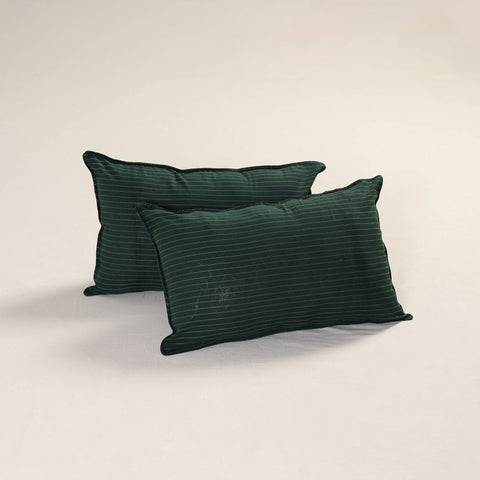 Jacquard Weave Pillow Covers (Set of 2) 01