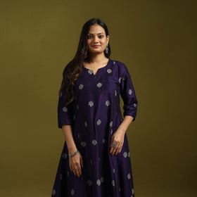 Spun Dupion Viscose Silk Thread Buti 2pc Kurta Set for women 01