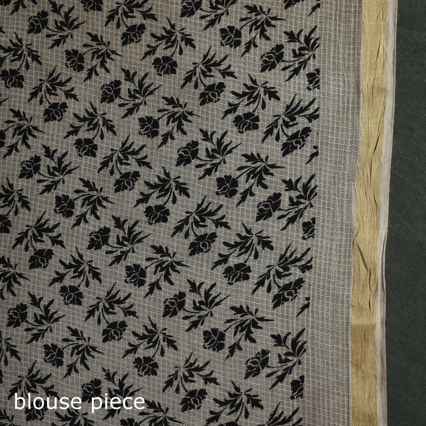 Kota Doria Cotton Printed Kalamkari Saree 06