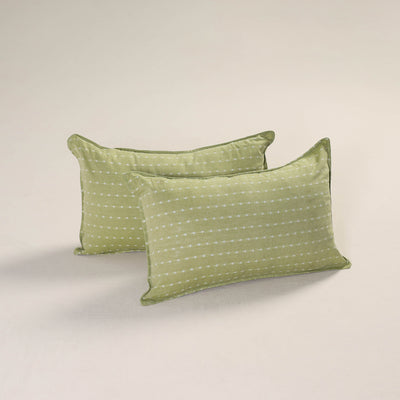 Jacquard Weave Pillow Covers (Set of 2) 03
