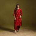 Spun Dupion Viscose Silk Thread Buti 2pc Kurta Set for women 04