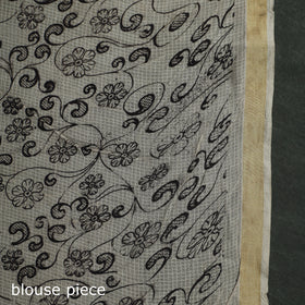 Kota Doria Cotton Printed Kalamkari Saree 08