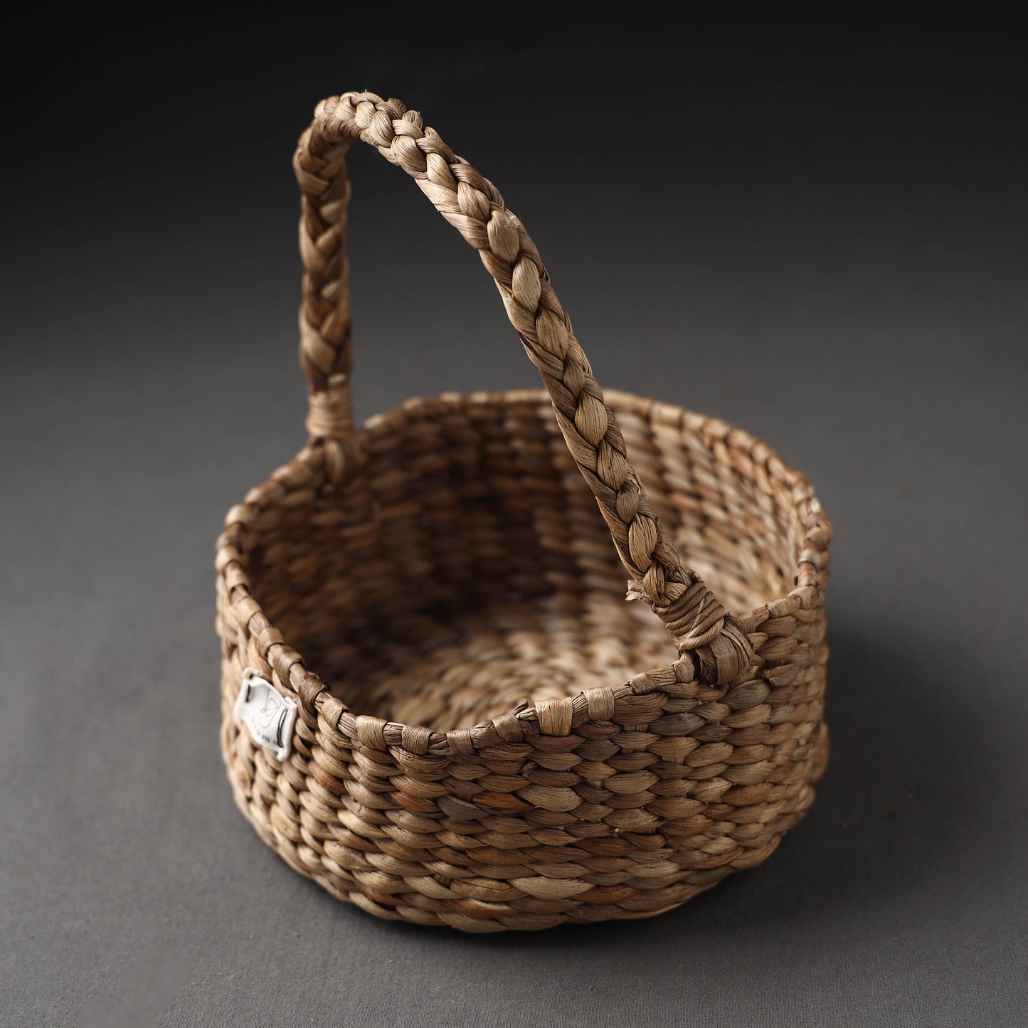 Handcrafted Organic Water Hyacinth Essential Basket