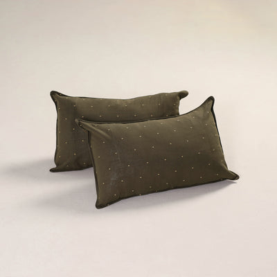 Jacquard Weave Pillow Covers (Set of 2) 05