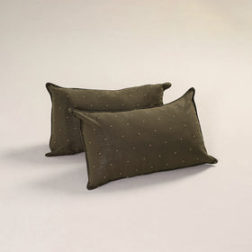 Jacquard Weave Pillow Covers (Set of 2) 05