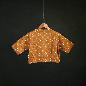 Bandhani Tie-Dye Cotton Readymade Blouse 07