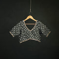 Bandhani Tie-Dye Cotton Readymade Blouse with Gota Work 04