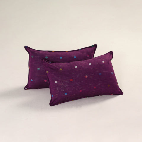 Jacquard Weave Pillow Covers (Set of 2) 12