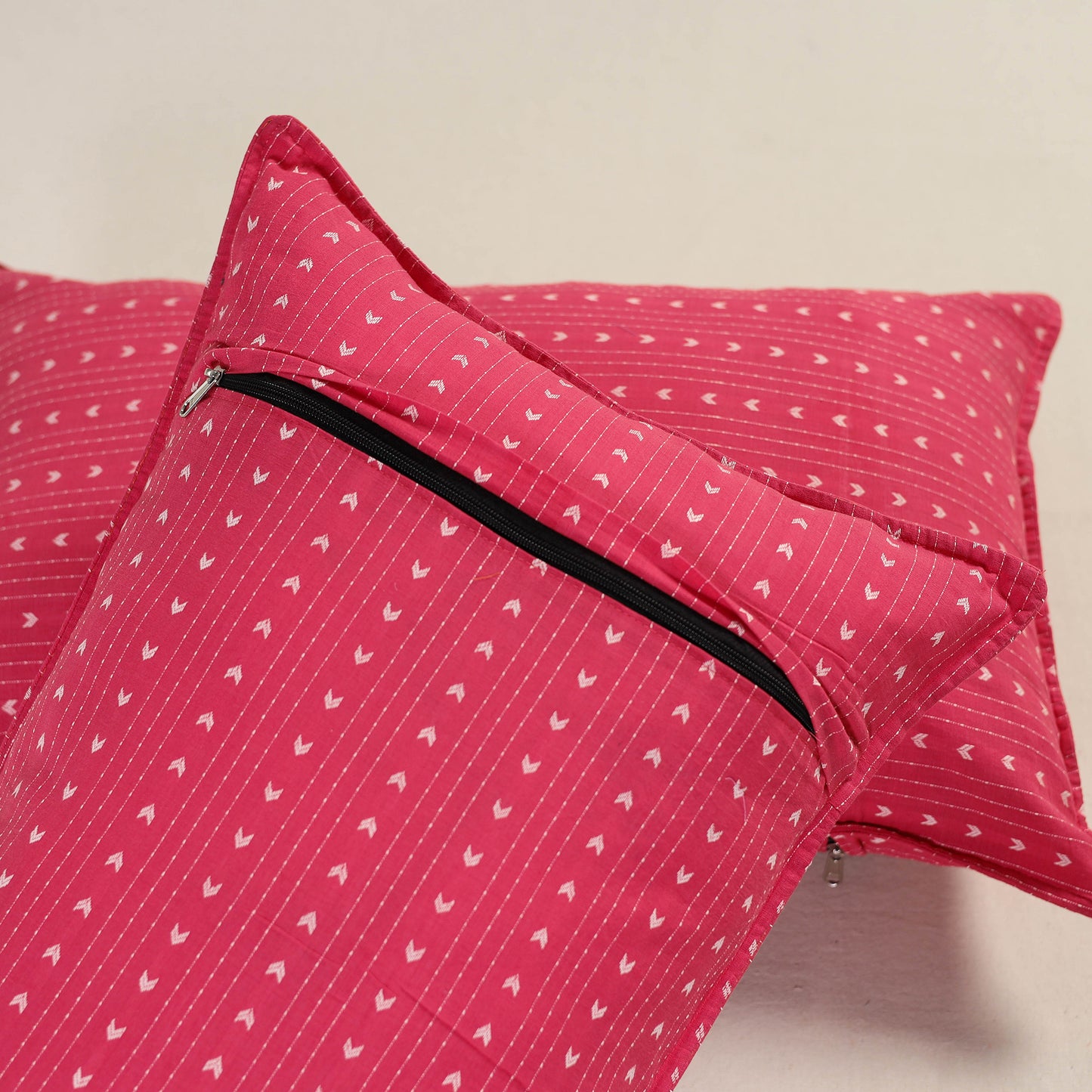 Jacquard Weave Pillow Covers (Set of 2) 13