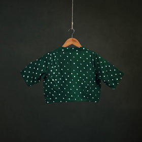 Bandhani Tie-Dye Cotton Readymade Blouse 09