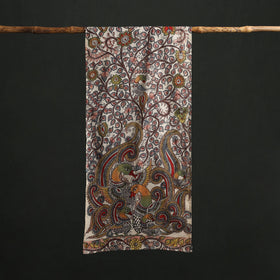 Kalamkari Handpainted Cotton Stole 05