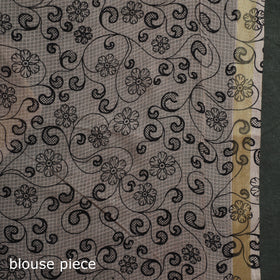 Kota Doria Cotton Printed Kalamkari Saree 17