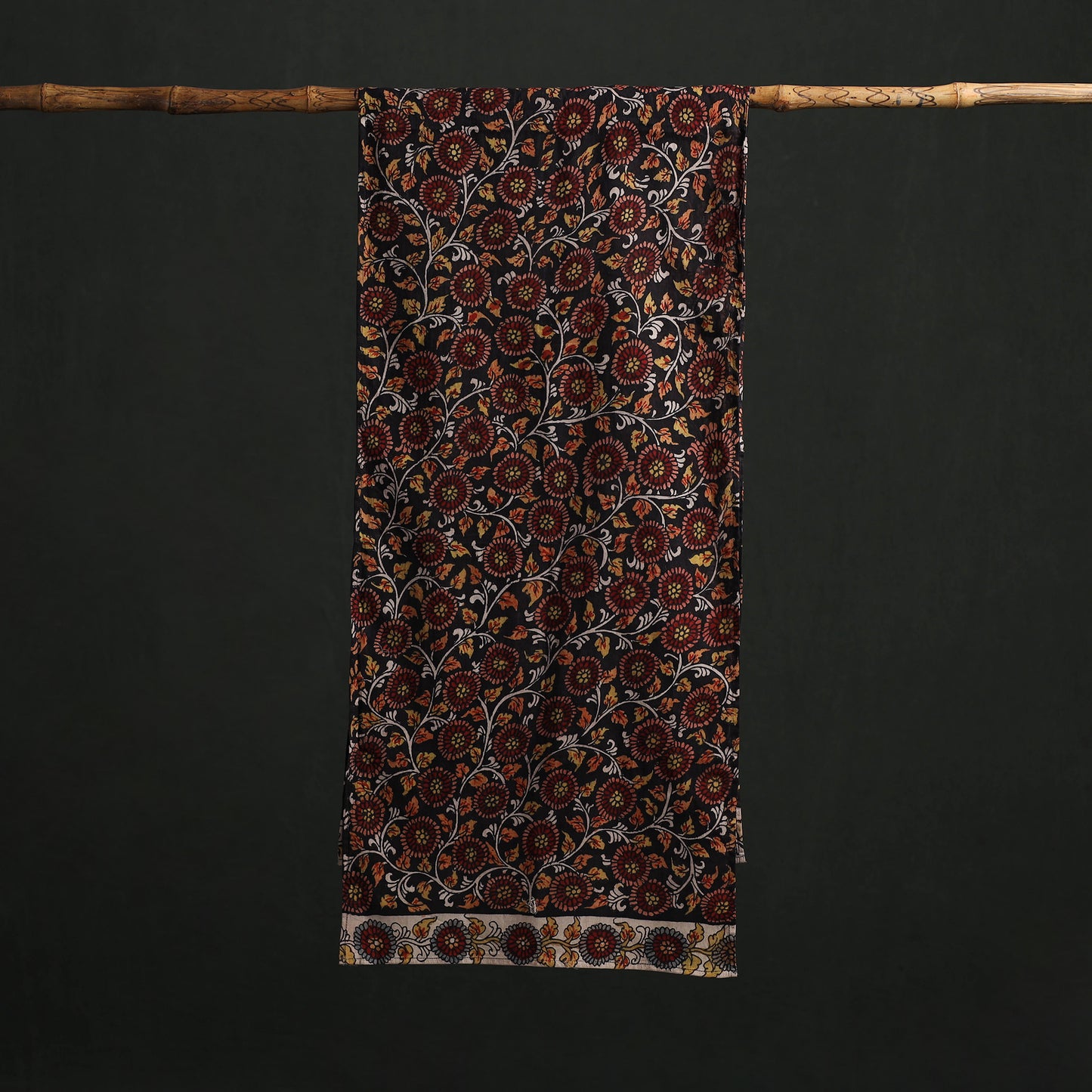 Kalamkari Handpainted Cotton Stole 11