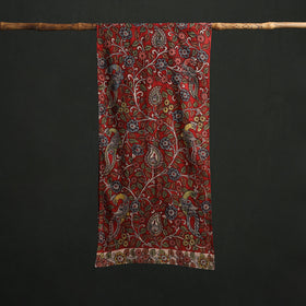 Kalamkari Handpainted Cotton Stole 13
