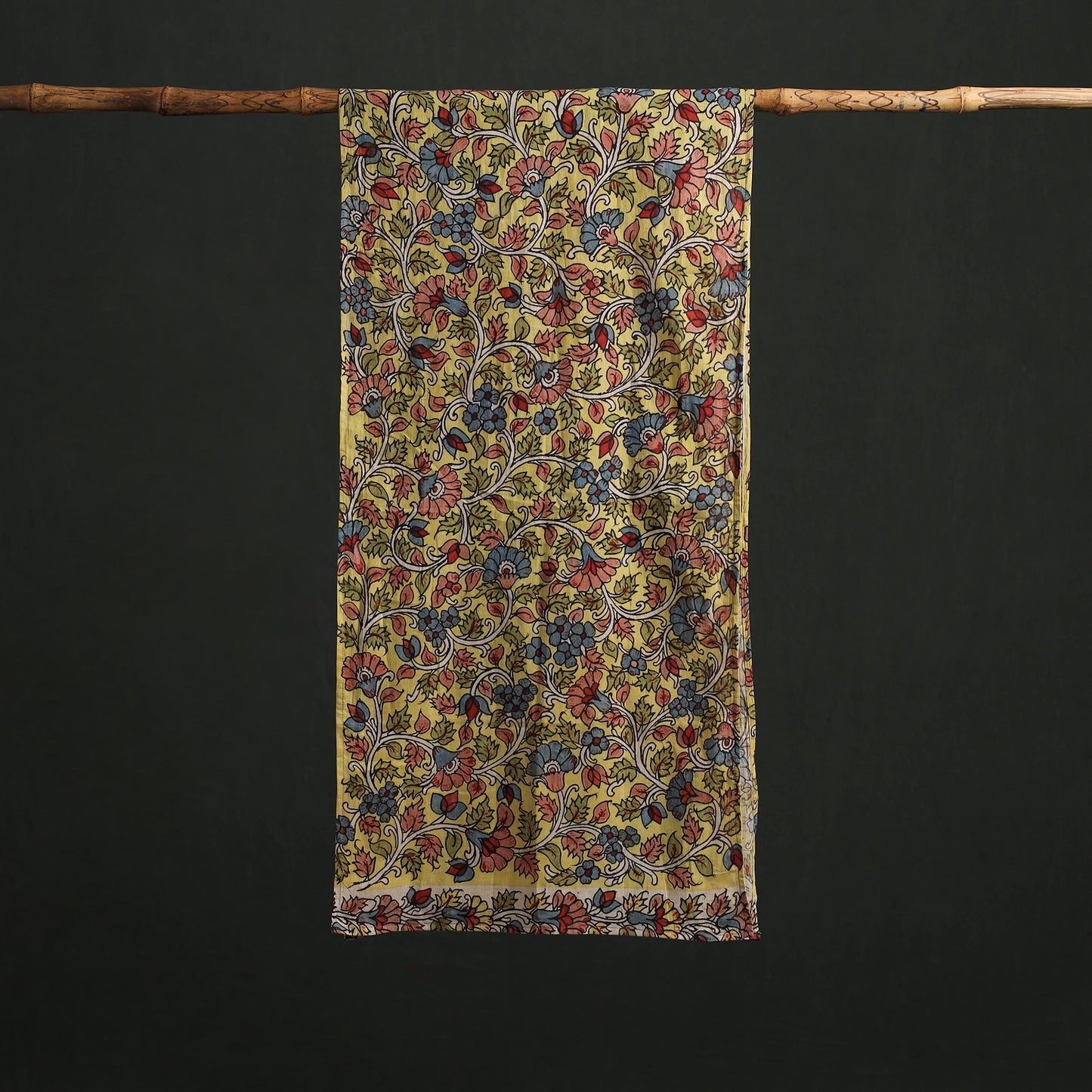Kalamkari Handpainted Cotton Stole 14