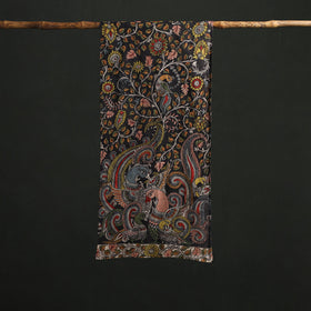 Kalamkari Handpainted Cotton Stole 17