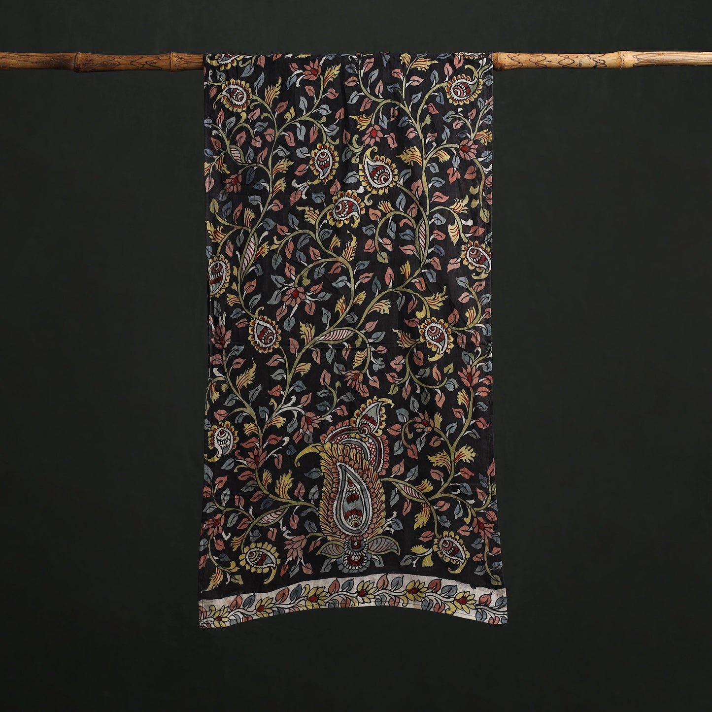 Kalamkari Handpainted Cotton Stole 22