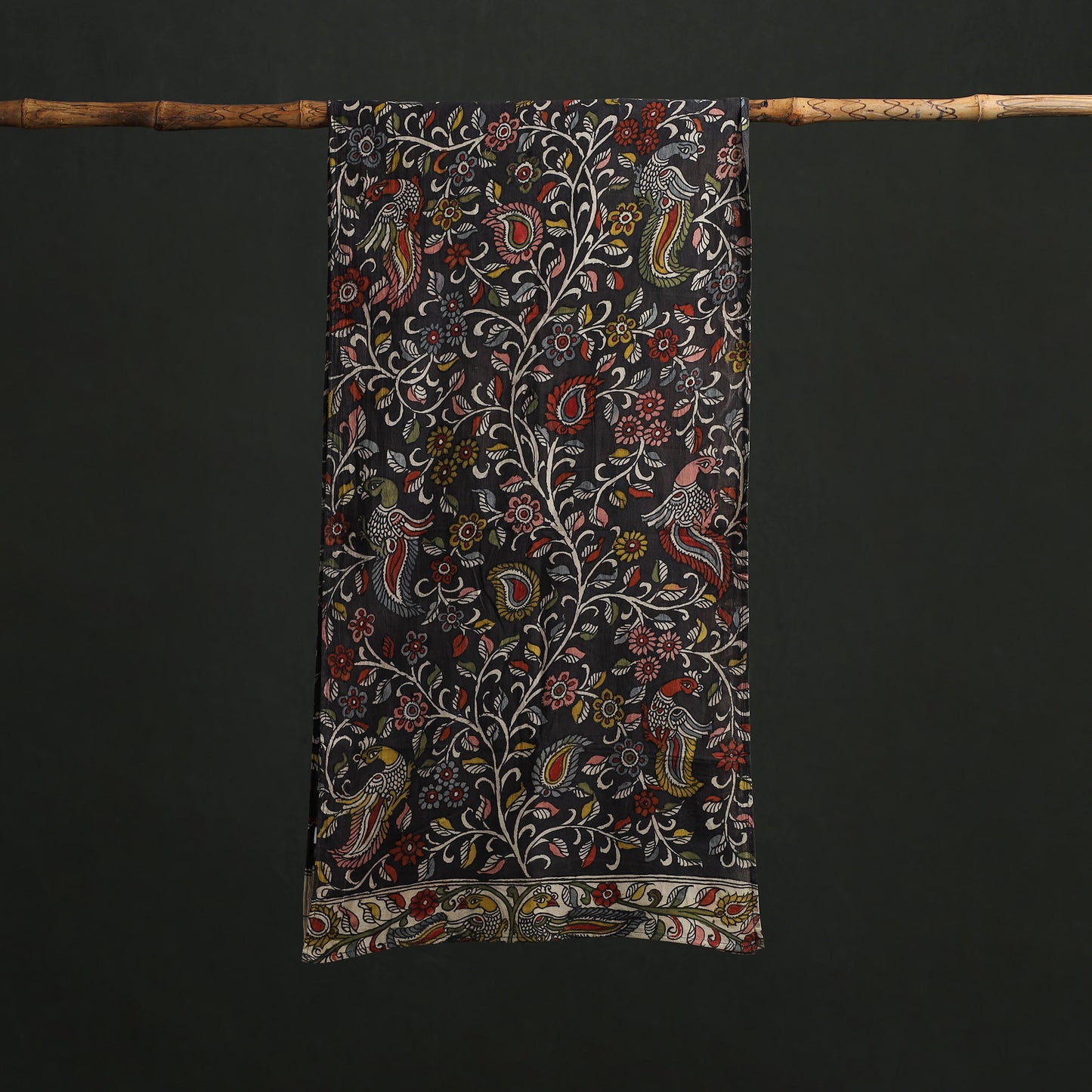 Kalamkari Handpainted Cotton Stole 24