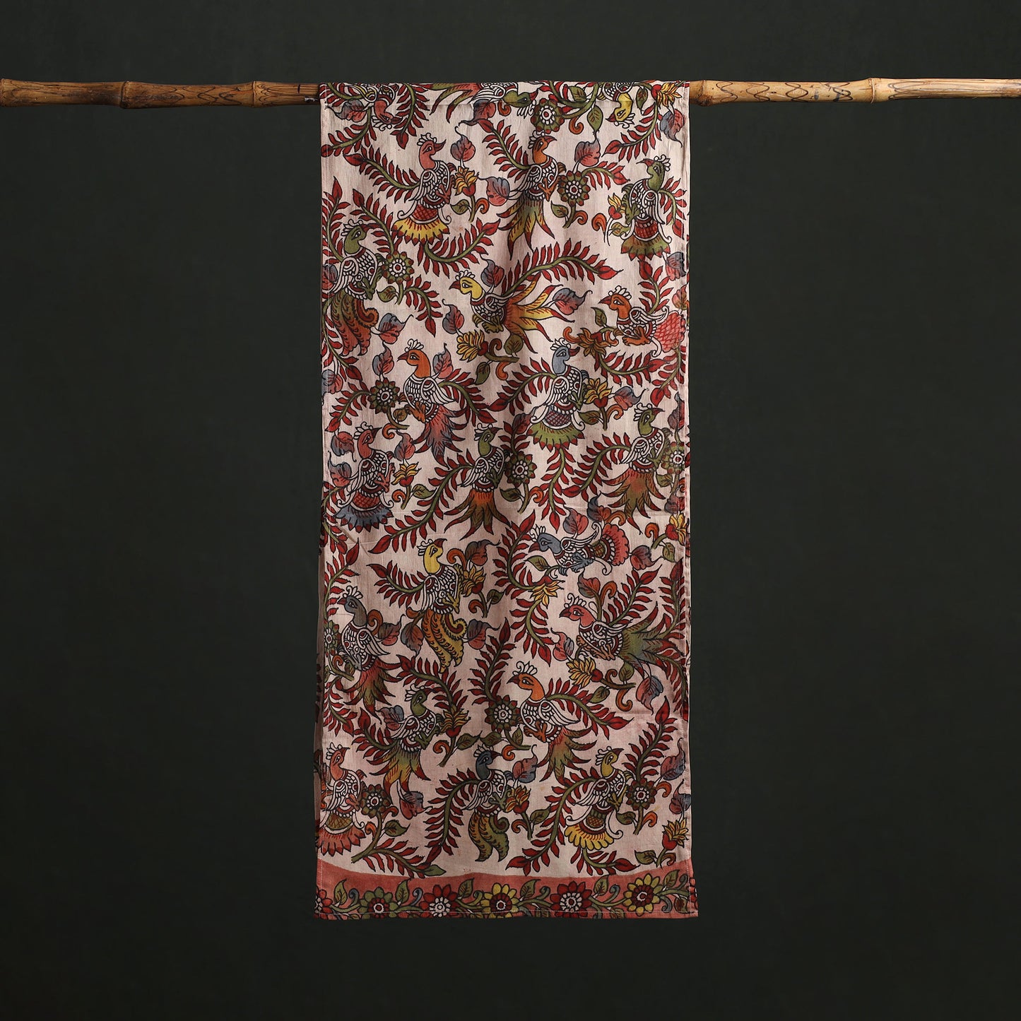 Kalamkari Handpainted Cotton Stole 26