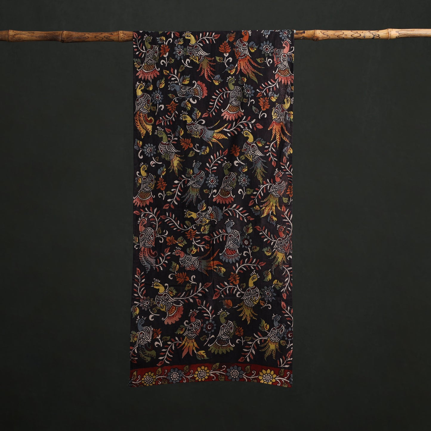 Kalamkari Handpainted Cotton Stole 28